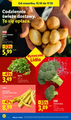 Lidl - gazetka promocyjna Oferta od czwartku od czwartku 15.10 do soboty 17.10 - strona 46