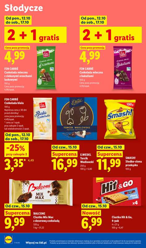 Lidl - gazetka promocyjna Oferta od czwartku od czwartku 15.10 do soboty 17.10 - strona 84