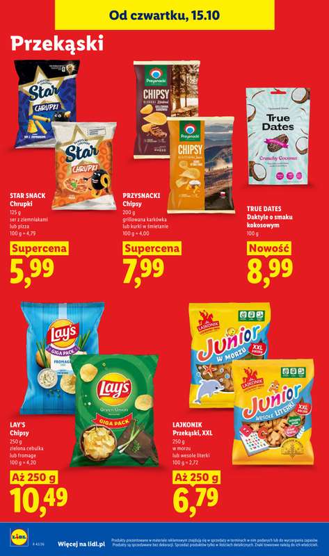 Lidl - gazetka promocyjna Oferta od czwartku od czwartku 15.10 do soboty 17.10 - strona 100