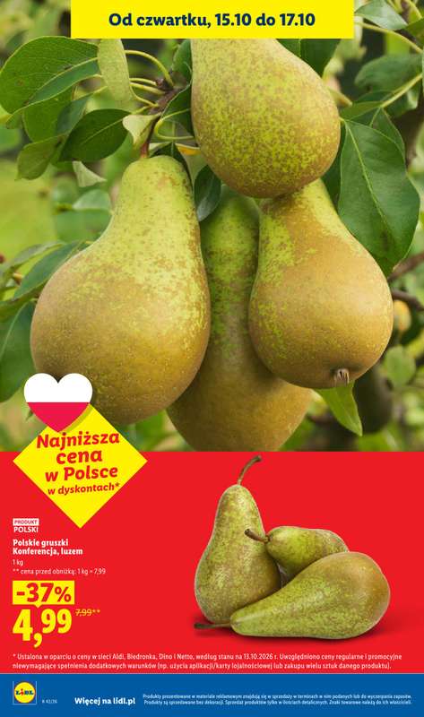 Lidl - gazetka promocyjna Oferta od czwartku od czwartku 15.10 do soboty 17.10 - strona 10