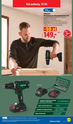 Lidl - gazetka promocyjna Oferta od czwartku od czwartku 15.10 do soboty 17.10 - strona 43
