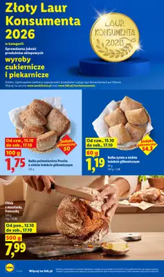 Lidl - gazetka promocyjna Oferta od czwartku od czwartku 15.10 do soboty 17.10 - strona 60