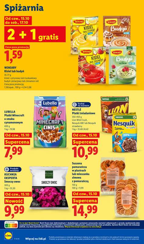 Lidl - gazetka promocyjna Oferta od czwartku od czwartku 15.10 do soboty 17.10 - strona 102