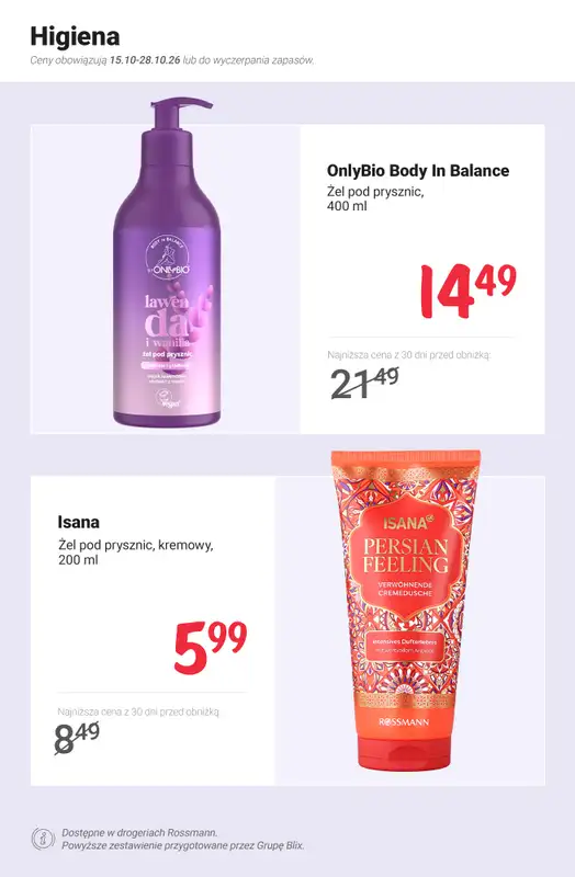 Rossmann - gazetka promocyjna Nowe MEGA promocje - od 15.10 od czwartku 15.10 do środy 28.10 - strona 9