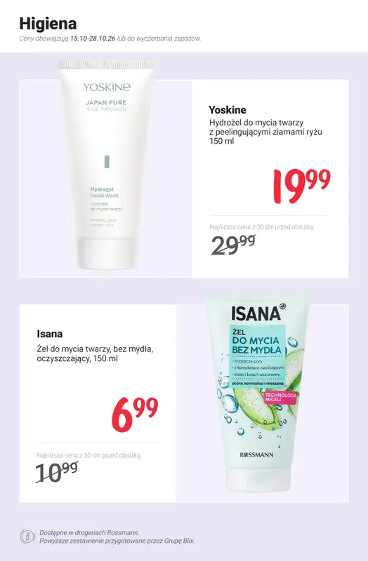 Rossmann - gazetka promocyjna Nowe MEGA promocje - od 15.10 od czwartku 15.10 do środy 28.10 - strona 8