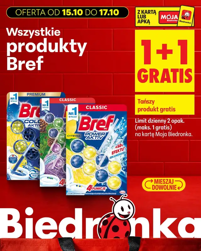 Biedronka - gazetka promocyjna Biedronkowe oszczędności od czwartku od czwartku 15.10 do soboty 17.10 - strona 19