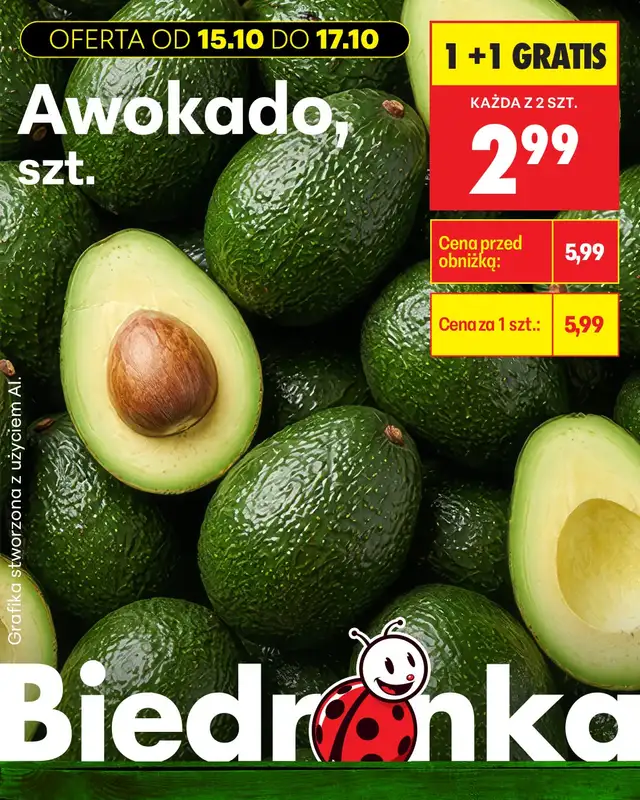 Biedronka - gazetka promocyjna Biedronkowe oszczędności od czwartku od czwartku 15.10 do soboty 17.10 - strona 8