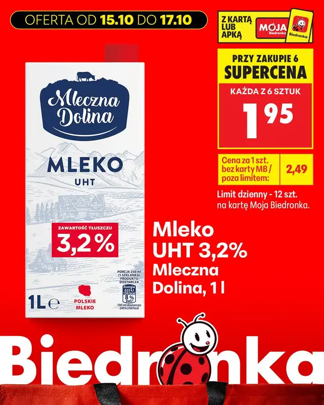 Biedronka - gazetka promocyjna Biedronkowe oszczędności od czwartku od czwartku 15.10 do soboty 17.10 - strona 5