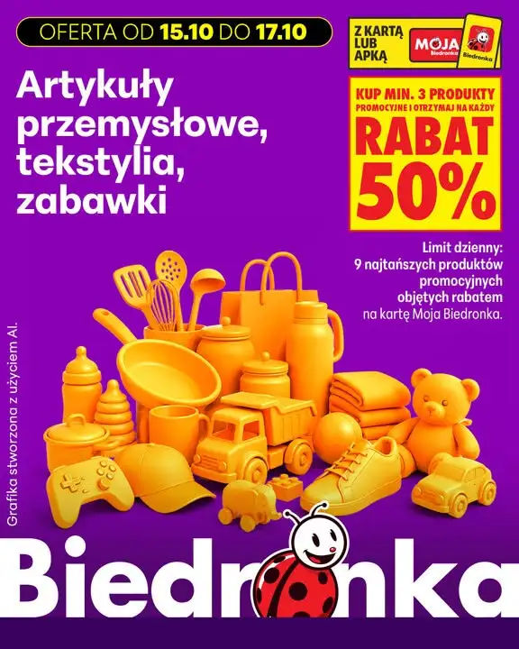 Biedronka - gazetka promocyjna Biedronkowe oszczędności od czwartku od czwartku 15.10 do soboty 17.10 - strona 21