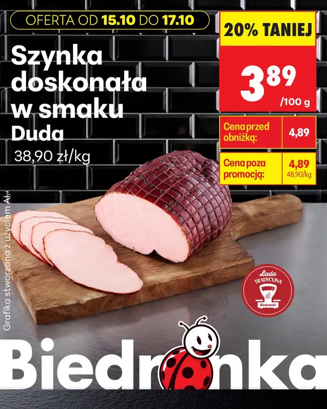 Biedronka - gazetka promocyjna Biedronkowe oszczędności od czwartku od czwartku 15.10 do soboty 17.10 - strona 10