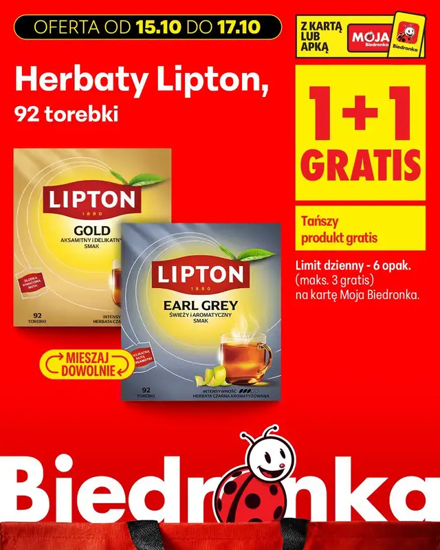 Biedronka - gazetka promocyjna Biedronkowe oszczędności od czwartku od czwartku 15.10 do soboty 17.10 - strona 17
