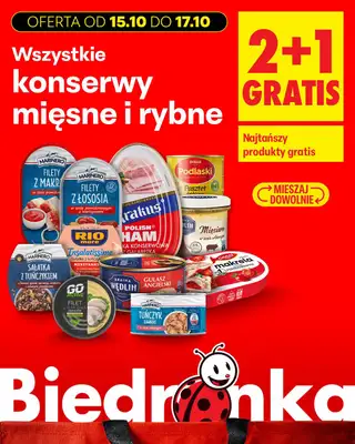 Biedronka - gazetka promocyjna Biedronkowe oszczędności od czwartku od czwartku 15.10 do soboty 17.10 - strona 14