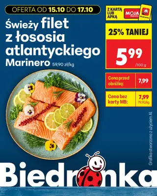 Biedronka - gazetka promocyjna Biedronkowe oszczędności od czwartku od czwartku 15.10 do soboty 17.10 - strona 12