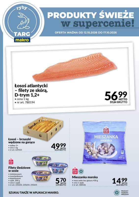 Makro - gazetka promocyjna Targ MAKRO - oferta świeża w super cenach! od poniedziałku 12.10 do soboty 17.10 - strona 4