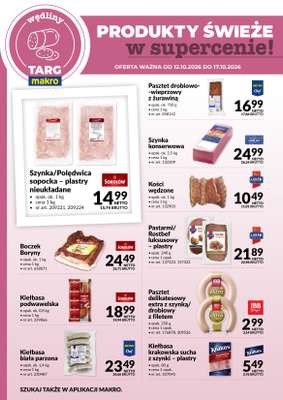 Makro - gazetka promocyjna Targ MAKRO - oferta świeża w super cenach! od poniedziałku 12.10 do soboty 17.10 - strona 3
