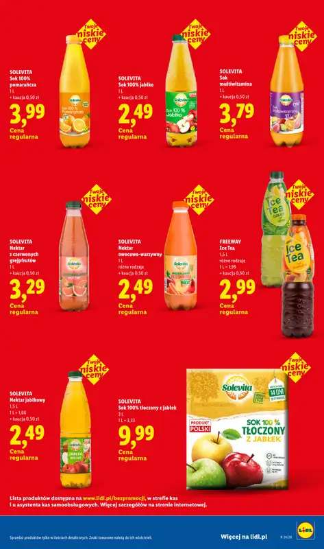 Lidl - gazetka promocyjna Rewolucja Cenowa! od środy 16.09 do czwartku 31.12 - strona 17