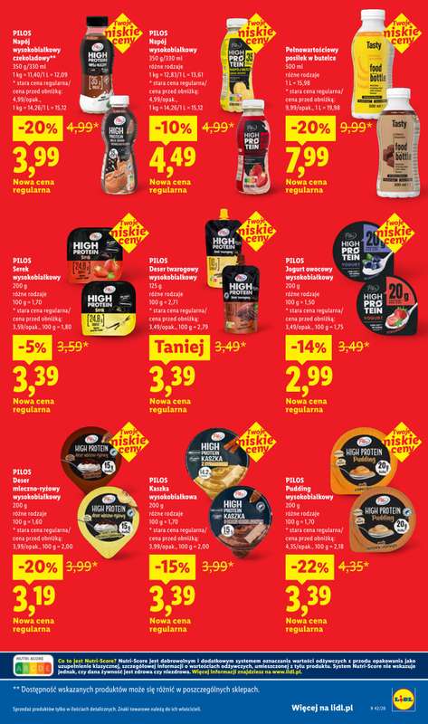 Lidl - gazetka promocyjna Rewolucja Cenowa! od środy 16.09 do czwartku 31.12 - strona 5
