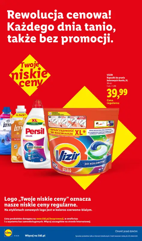 Lidl - gazetka promocyjna Rewolucja Cenowa! od środy 16.09 do czwartku 31.12 - strona 22