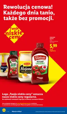 Lidl - gazetka promocyjna Rewolucja Cenowa! od środy 16.09 do czwartku 31.12 - strona 20