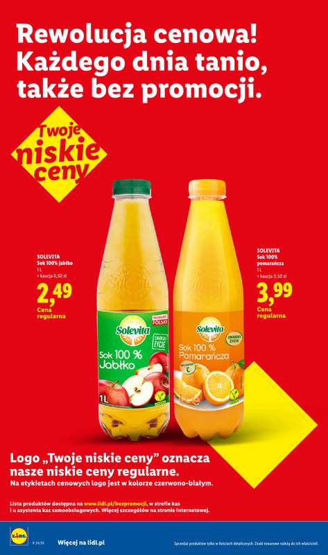 Lidl - gazetka promocyjna Rewolucja Cenowa! od środy 16.09 do czwartku 31.12 - strona 16