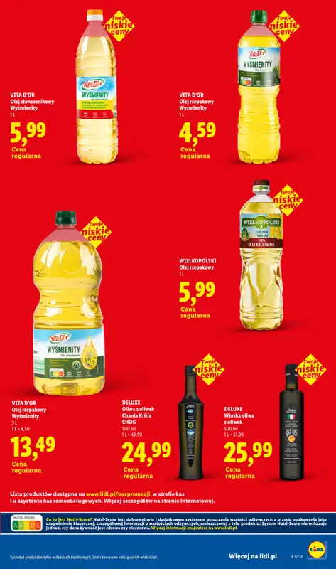 Lidl - gazetka promocyjna Rewolucja Cenowa! od środy 16.09 do czwartku 31.12 - strona 25