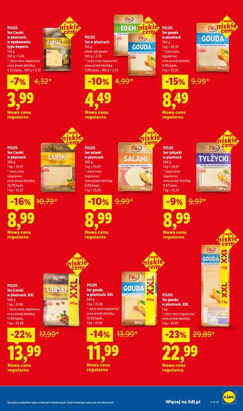Lidl - gazetka promocyjna Rewolucja Cenowa! od środy 16.09 do czwartku 31.12 - strona 3