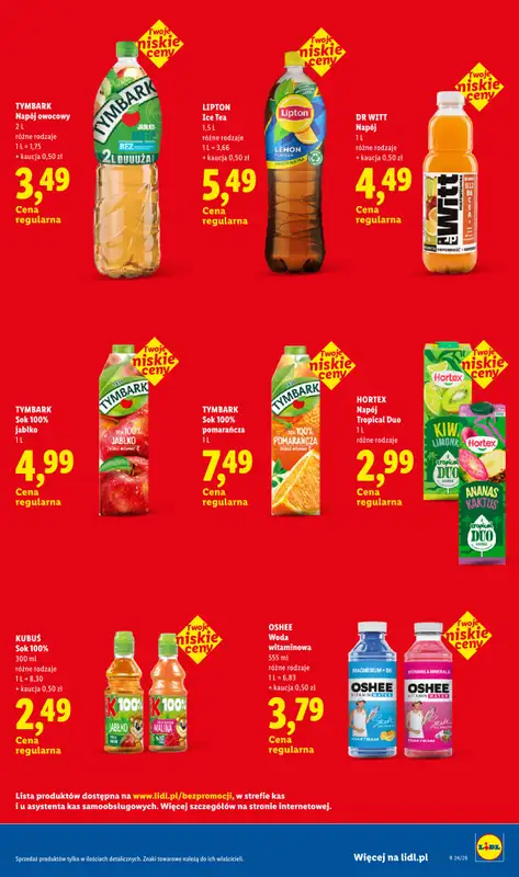 Lidl - gazetka promocyjna Rewolucja Cenowa! od środy 16.09 do czwartku 31.12 - strona 19