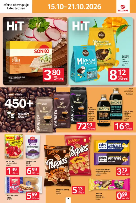 Selgros - gazetka promocyjna Jeszcze więcej super promocji! od czwartku 15.10 do środy 21.10 - strona 7
