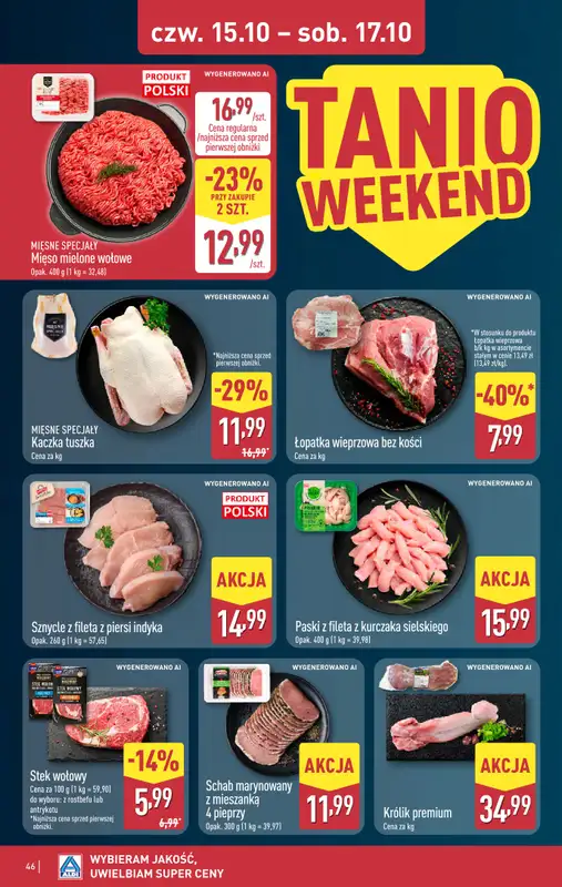 Aldi - gazetka promocyjna Pełny katalog! od poniedziałku 12.10 do soboty 17.10 - strona 46