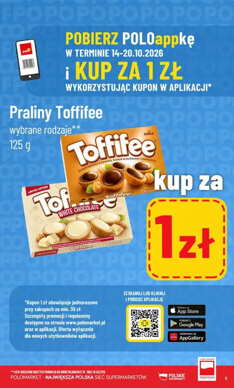 POLOmarket - gazetka promocyjna Kupuj taniej z aplikacją lub polokartą od czwartku 15.10 do wtorku 20.10 - strona 3