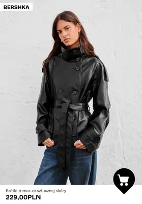 Bershka - gazetka promocyjna Trencze & płaszcze damskie od piątku 16.10  - strona 6