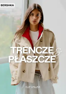 Bershka - gazetka promocyjna Trencze & płaszcze damskie od piątku 16.10 