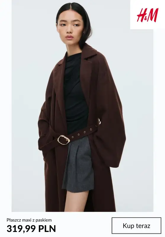 H&M - gazetka promocyjna Płaszcze damskie od piątku 16.10  - strona 10