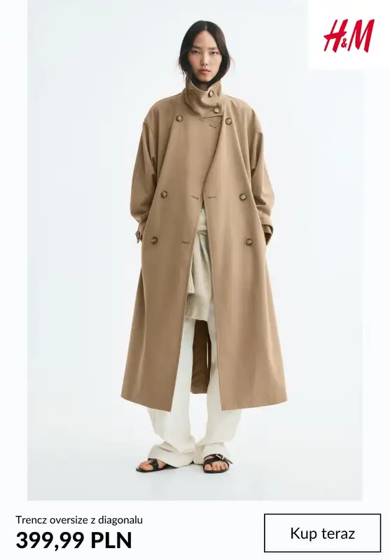 H&M - gazetka promocyjna Płaszcze damskie od piątku 16.10  - strona 8