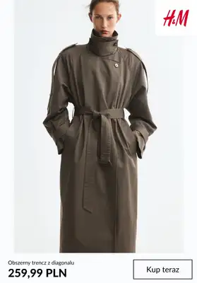 H&M - gazetka promocyjna Płaszcze damskie od piątku 16.10  - strona 3