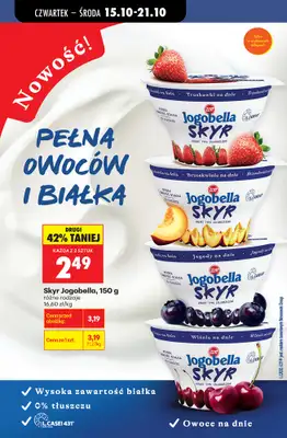 Biedronka - gazetka promocyjna Nowości w Biedronce! od czwartku 15.10 do soboty 17.10 - strona 8