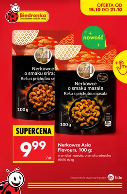 Biedronka - gazetka promocyjna Nowości w Biedronce! od czwartku 15.10 do soboty 17.10 - strona 9