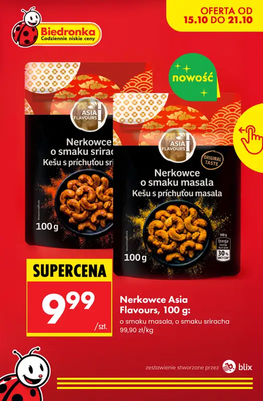 Biedronka - gazetka promocyjna Nowości w Biedronce! od czwartku 15.10 do soboty 17.10 - strona 9