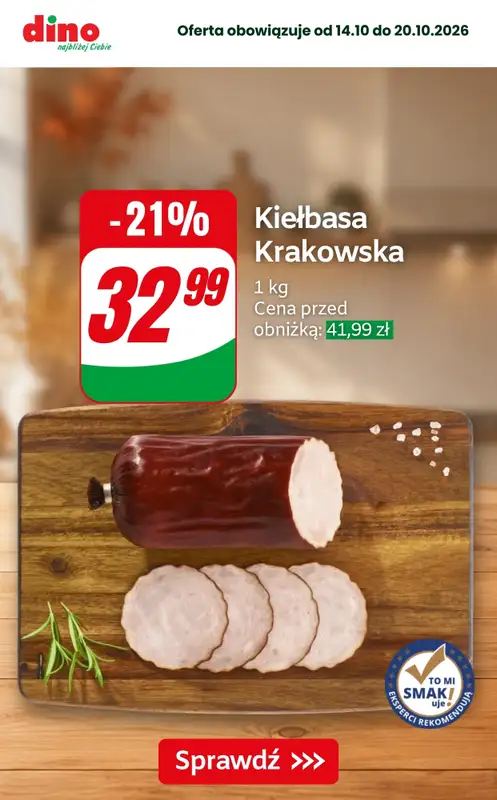 Dino - gazetka promocyjna PROMOCJE do -42% od piątku 16.10 do wtorku 20.10 - strona 9