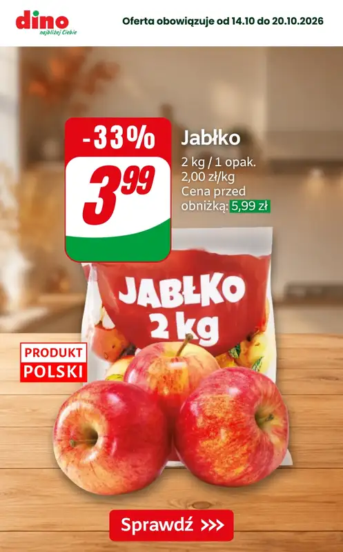 Dino - gazetka promocyjna PROMOCJE do -42% od piątku 16.10 do wtorku 20.10 - strona 10