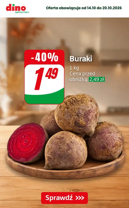 Dino - gazetka promocyjna PROMOCJE do -42% od piątku 16.10 do wtorku 20.10 - strona 3