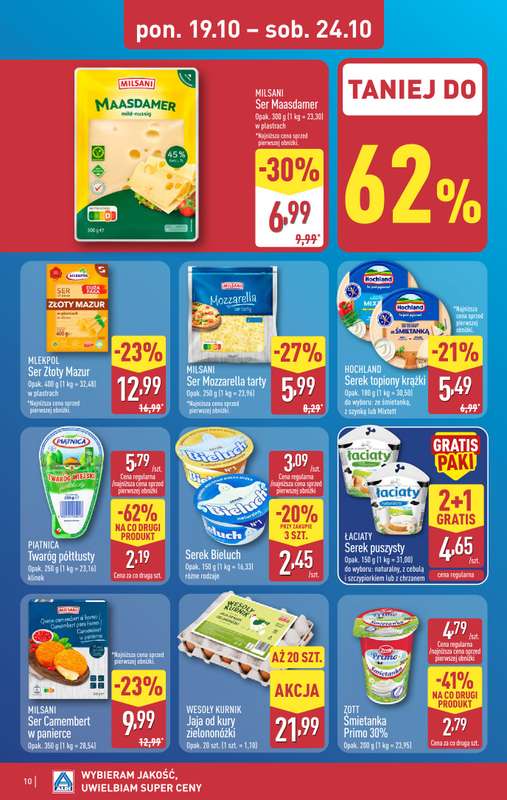 Aldi - gazetka promocyjna Pełny katalog! od poniedziałku 19.10 do soboty 24.10 - strona 10