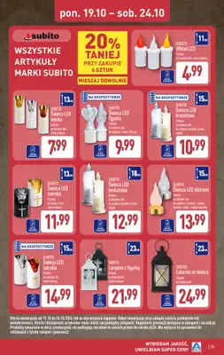 Aldi - gazetka promocyjna Pełny katalog! od poniedziałku 19.10 do soboty 24.10 - strona 33