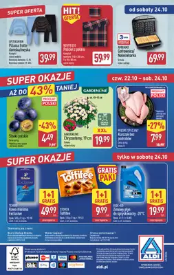 Aldi - gazetka promocyjna Pełny katalog! od poniedziałku 19.10 do soboty 24.10 - strona 54