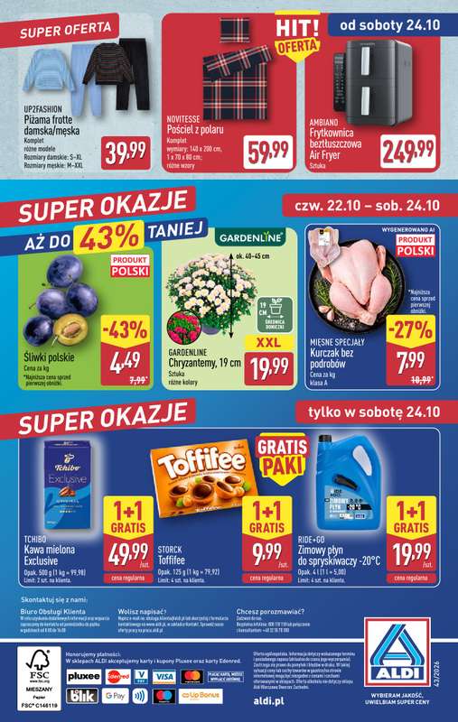 Aldi - gazetka promocyjna Weekend super cen w Aldi! od czwartku 22.10 do soboty 24.10 - strona 10