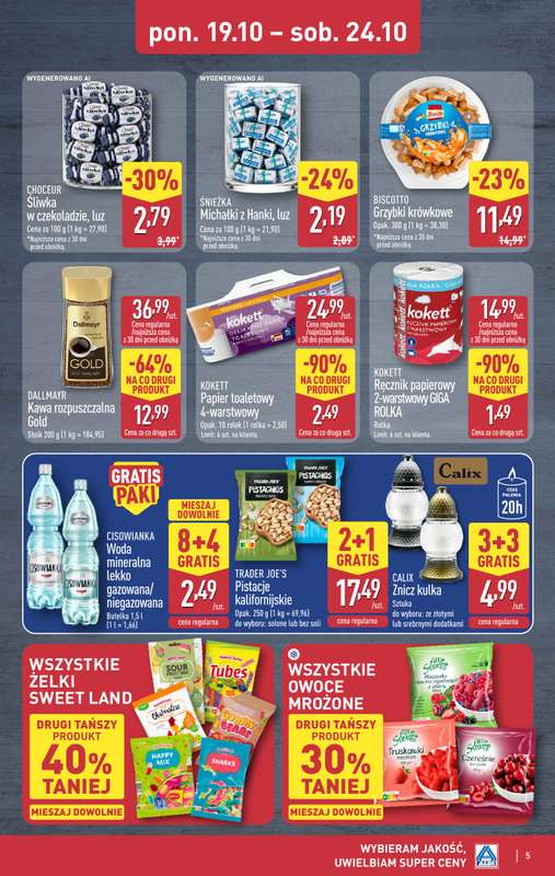 Aldi - gazetka promocyjna Weekend super cen w Aldi! od czwartku 22.10 do soboty 24.10 - strona 5