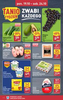 Aldi - gazetka promocyjna Weekend super cen w Aldi! od czwartku 22.10 do soboty 24.10 - strona 4