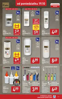 Aldi - gazetka promocyjna Światełko pamięci od poniedziałku 19.10 do soboty 24.10 - strona 11