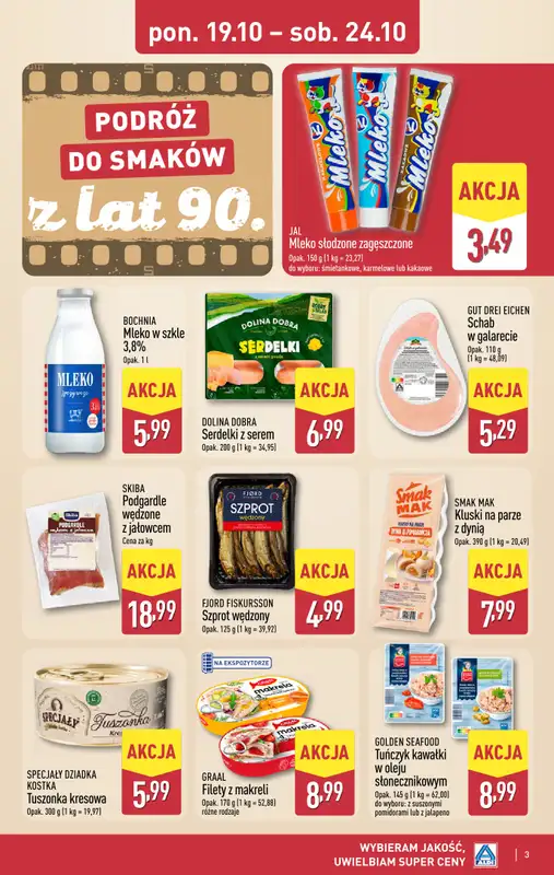 Aldi - gazetka promocyjna SENTYMENTALNE LATA '90   - strona 3