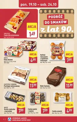 Aldi - gazetka promocyjna SENTYMENTALNE LATA '90 od poniedziałku 19.10 do soboty 24.10 - strona 4